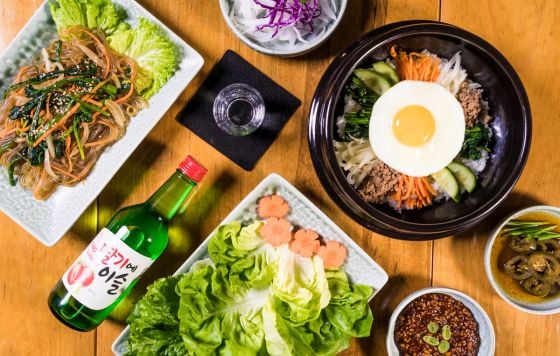 Tendencia gastronómica comida coreana